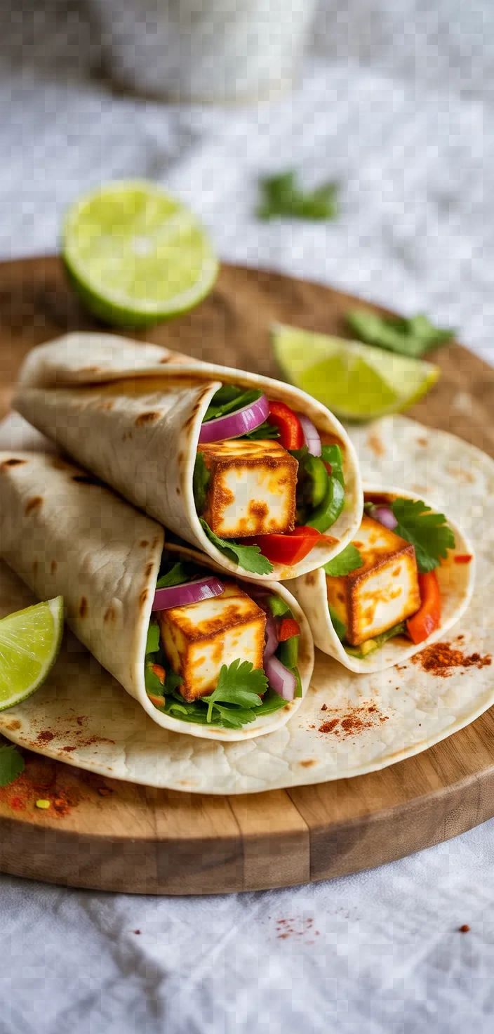 Chipotle Paneer Wrap