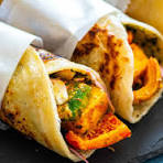 Pan Grilled Paneer Wrap